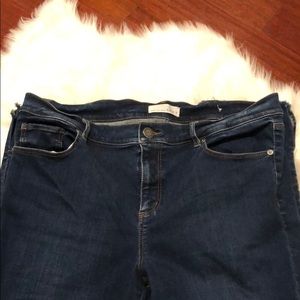 Loft skinny jeans 32/14